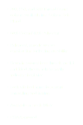 200, 250, and 300 Thread Count options available in a Cotton Rich Blend 60% Cotton/ 40% Polyester Balanced, percale weave construction for lasting durability Sewn-in colored hem threads on flat and fitted sheets help to easily indicate sheet size Lock-stitched hems to prevent unraveling and fraying Available in Fresh White GSA Approved