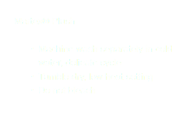 Martex® Plush Machine wash separately in cold water, delicate cycle Tumble dry, low heat setting Do not bleach