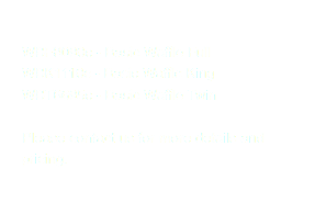  WBF8090c - Basic Waffle Full WBK1110c - Basic Waffle King WBT6695c - Basic Waffle Twin Please contact us for more details and pricing. 